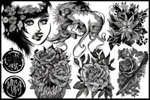 Forest tattoo idea