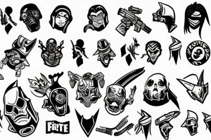 fortnite tattoo idea