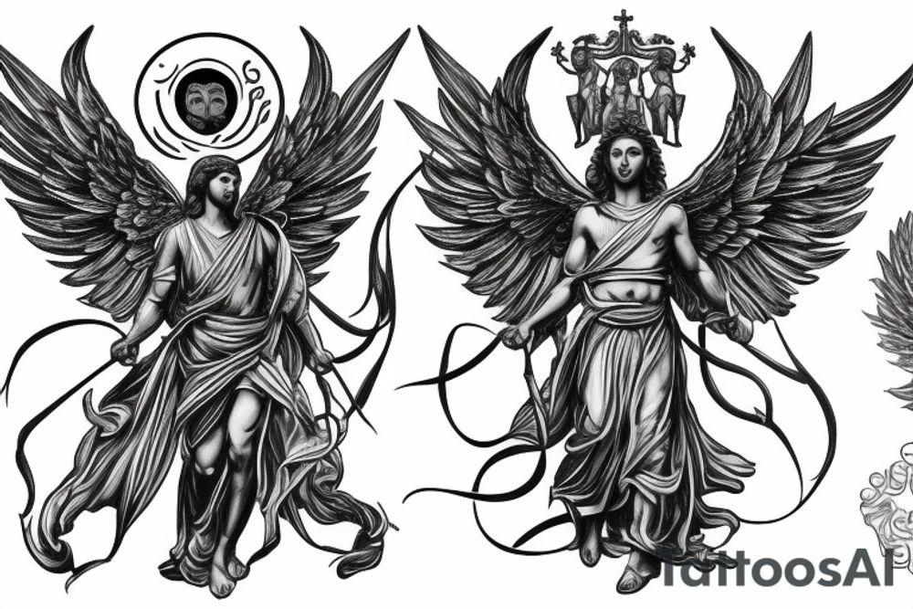 Kyiv, Archangel Michael, founders of Kyiv, chestnut trees, golden gates tattoo idea