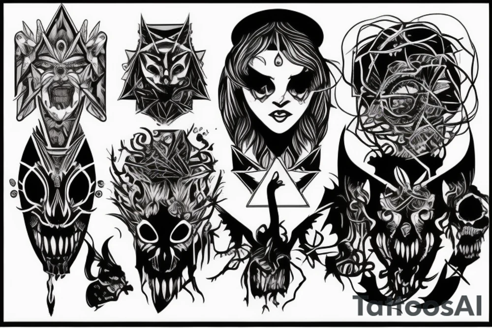 When you feel my heat, look into my eyes
It's where my demons hide
It's where my demons hide
Don't get too close, it's dark inside
It's where my demons hide tattoo idea