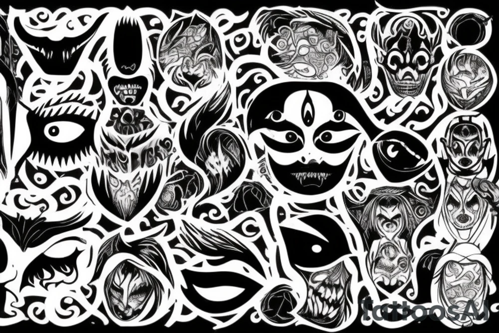 When you feel my heat, look into my eyes
It's where my demons hide
It's where my demons hide
Don't get too close, it's dark inside
It's where my demons hide tattoo idea
