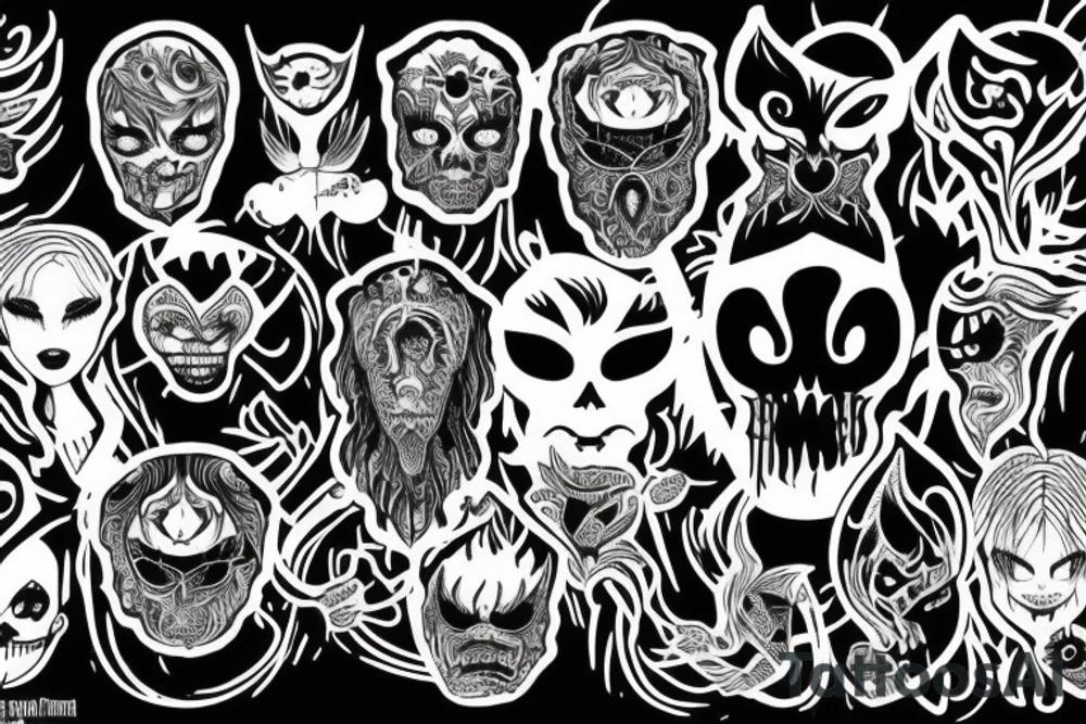 When you feel my heat, look into my eyes
It's where my demons hide
Don't get too close, it's dark inside
It's where my demons hide tattoo idea