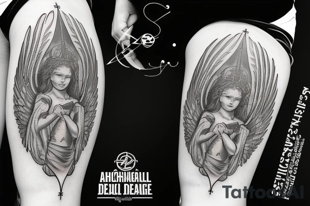Archangel Michael tattoo idea