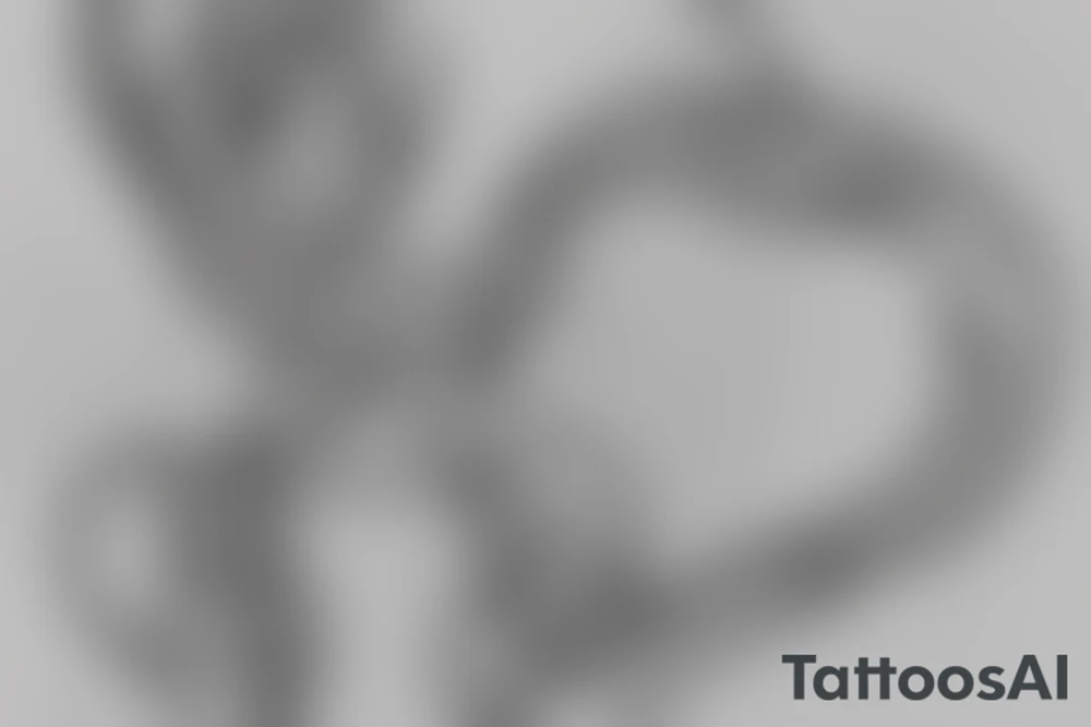 I would like a tattoo for my full left forearm, minimalist, simple lines and shapes with intent to show the overcome of an addiction, also overcome anxiety and the overcome of health problems tattoo idea