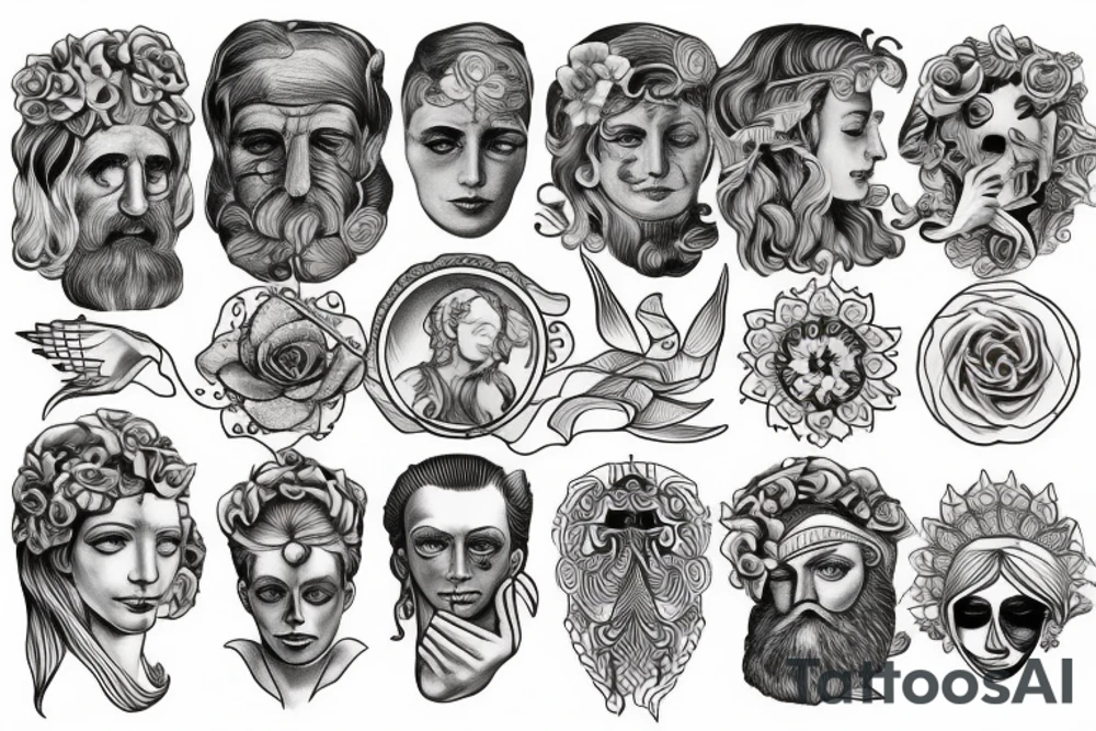 Stoic philosophy tattoo idea