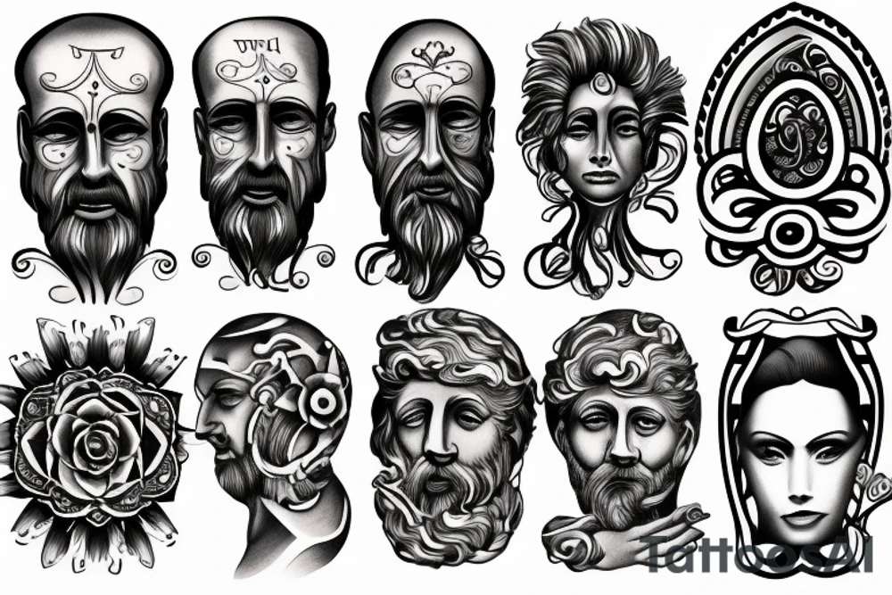 Stoic philosophy tattoo idea