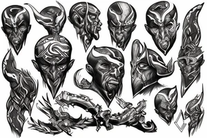 ygdrisil from god of war tattoo idea