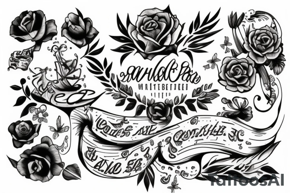 calves tattoo idea