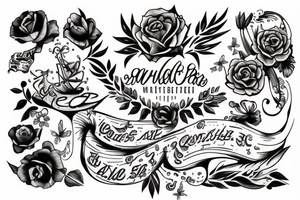 calves tattoo idea