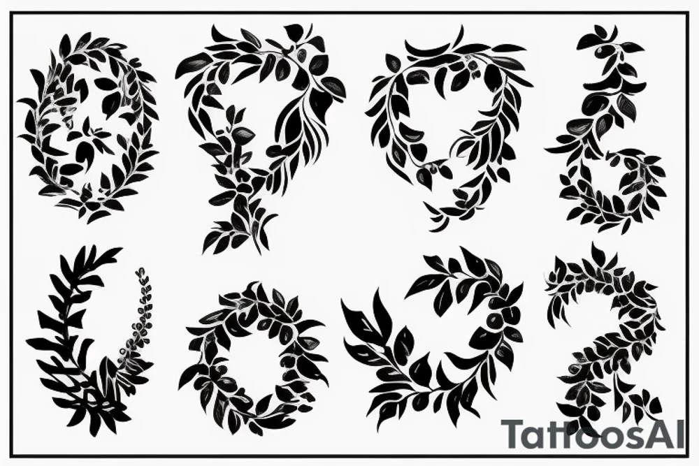 vine hanging over a door tattoo idea