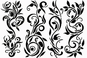 vine over a door tattoo idea