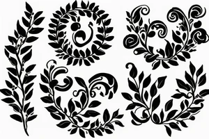 vine over a door tattoo idea