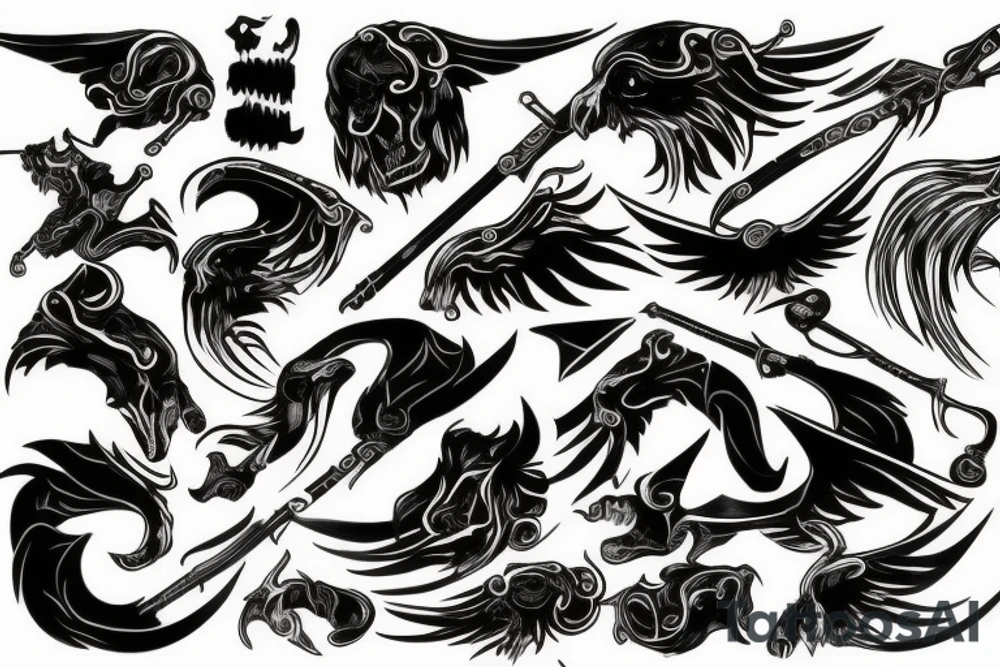 scythe, tattoo idea