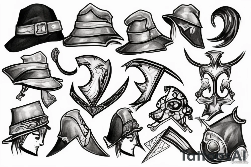 runescape, hat tattoo idea