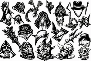 runescape, hat tattoo idea