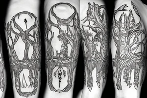 runescape, forest, witch tattoo idea