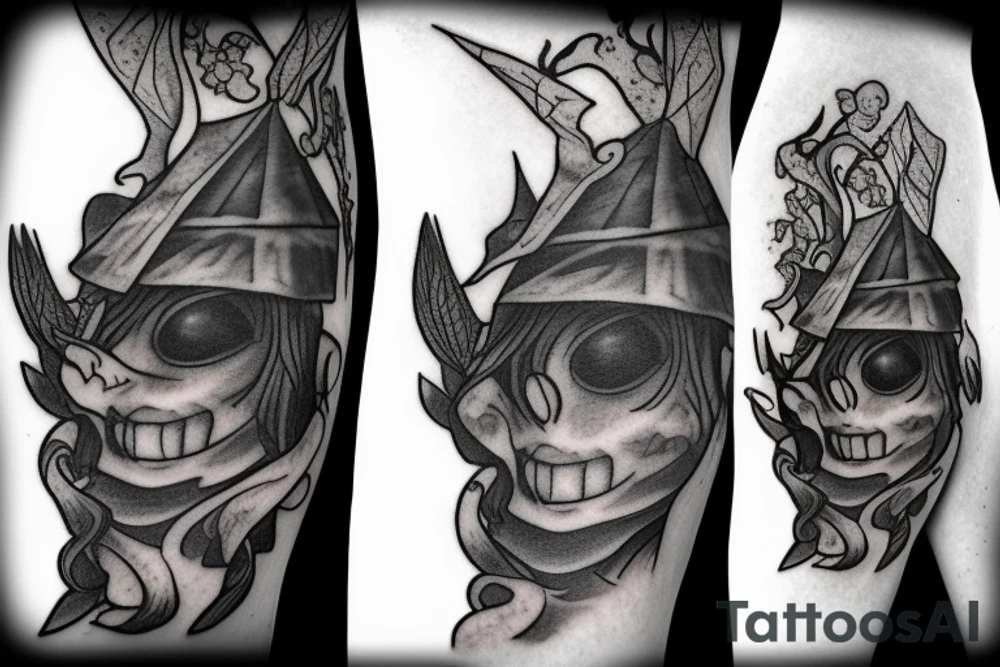 runescape, forest, witch tattoo idea