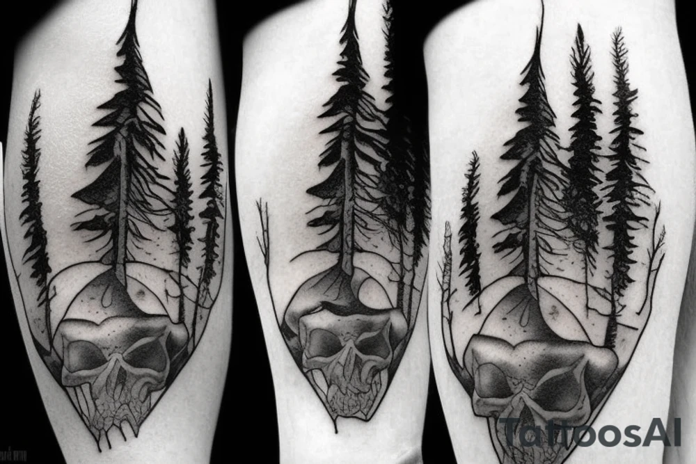 runescape, forest, witch tattoo idea