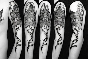 runescape, forest, witch tattoo idea