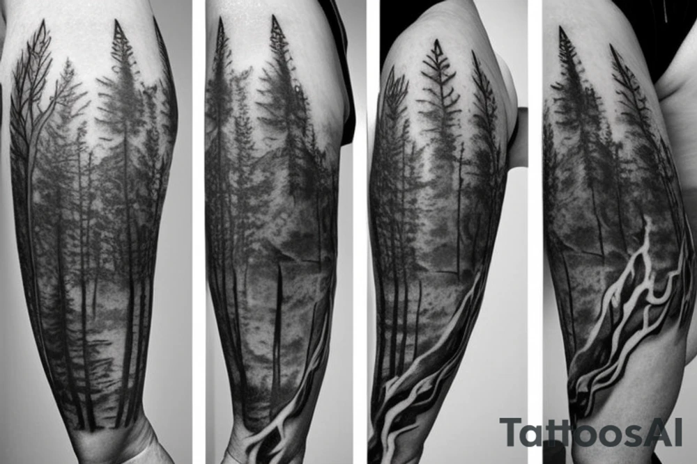 runescape, forest, witch tattoo idea