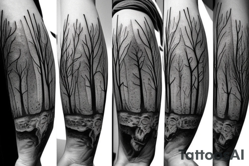 runescape, forest, witch tattoo idea