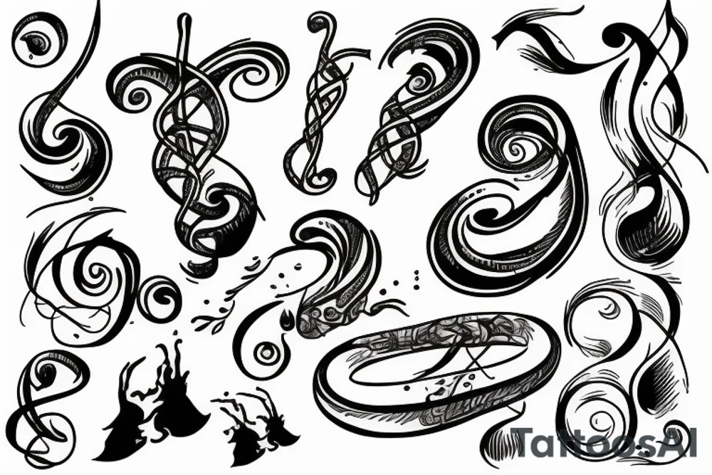 Spirit music tattoo idea