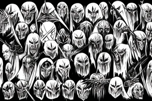 Witchking of angmar tattoo idea