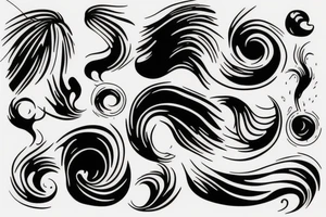 A wave tattoo idea