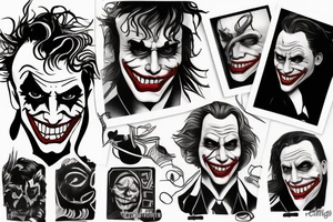 the joker tattoo idea