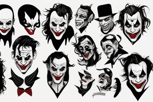 the joker tattoo idea