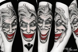 the joker tattoo idea