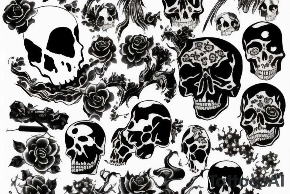 death tattoo idea
