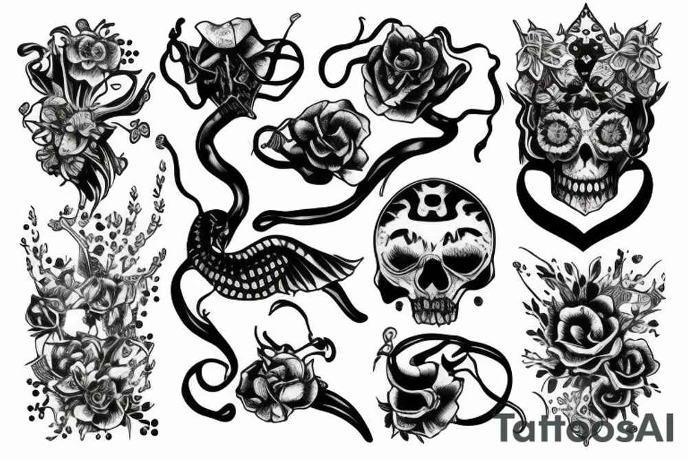 poison tattoo idea