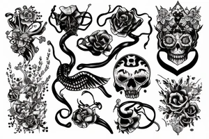 poison tattoo idea