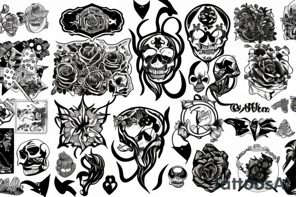 poison tattoo idea