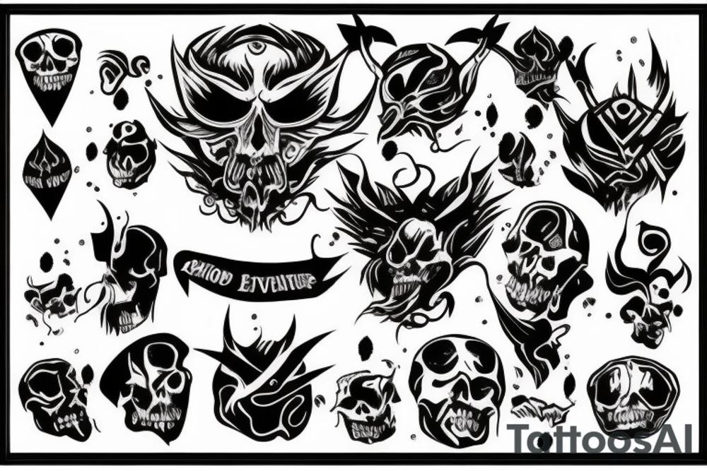 Person black dust surrounding them, evil, bad tattoo idea Person black dust surrounding them, evil, bad tattoo idea