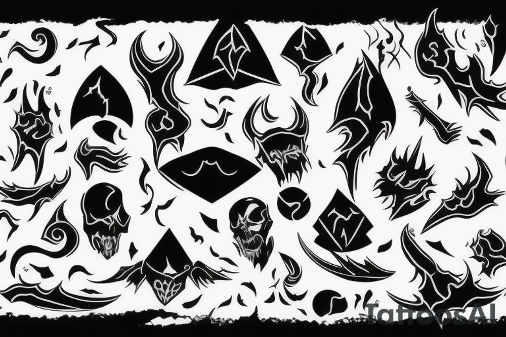 Person black dust surrounding them, evil, bad tattoo idea Person black dust surrounding them, evil, bad tattoo idea