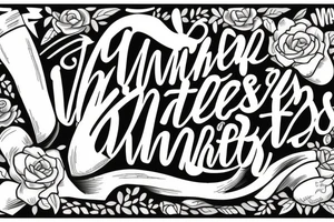 Right arm sleeve, inner forearm wording "in the end only kindness matters" tattoo idea
