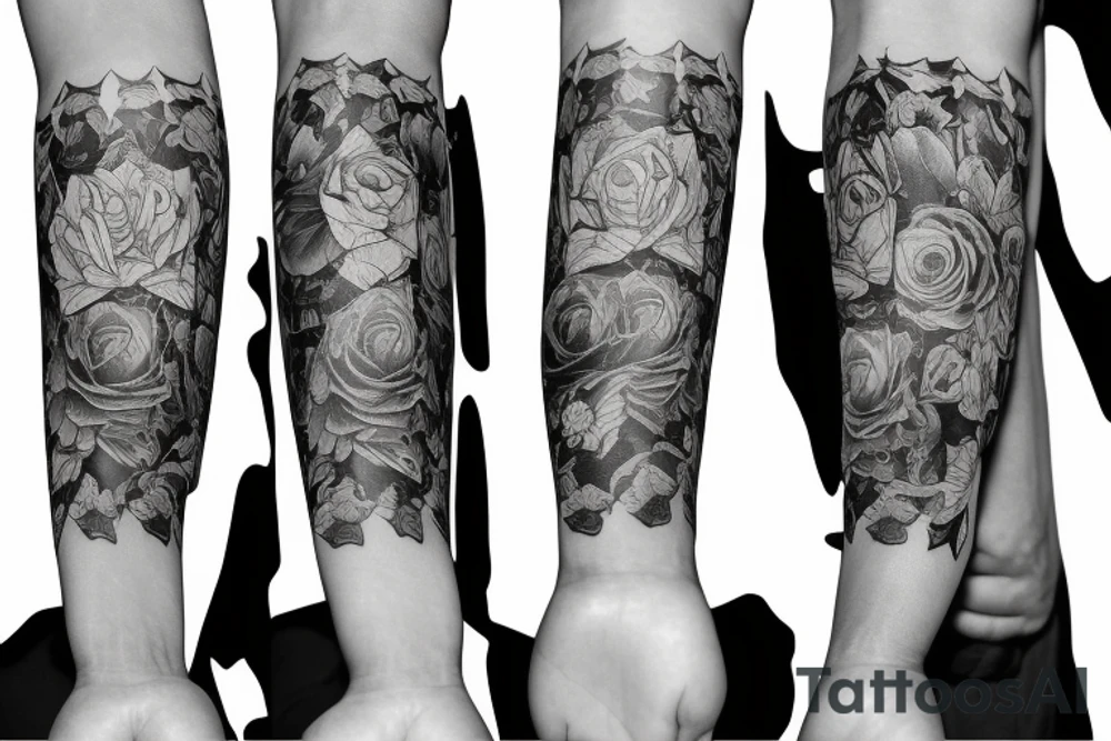 Right arm sleeve, inner forearm wording "in the end only kindness matters" tattoo idea