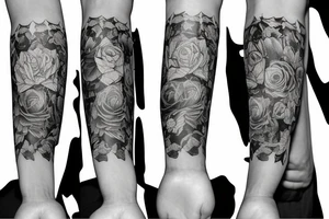 Right arm sleeve, inner forearm wording "in the end only kindness matters" tattoo idea