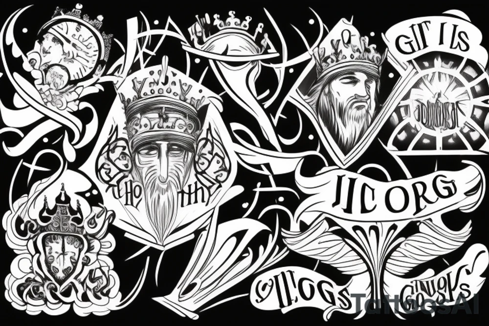 It is the glory of God to conceal things, 
 but the glory of kings is to search things out. tattoo idea