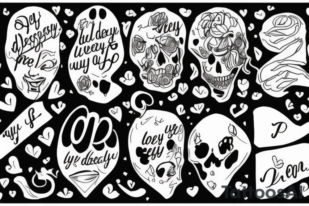 when i'm in love i love heavily if you betray me you're dead to me i disrespect you respectfully. tattoo idea