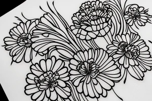 carnation flower with the name Eli tattoo idea