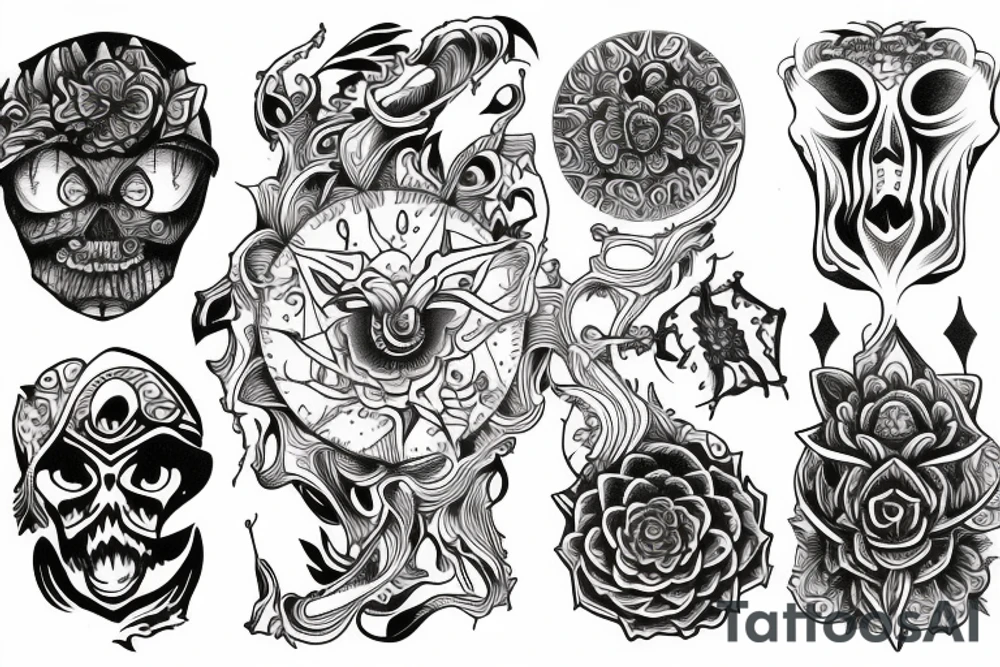 Dmt euphoria tattoo idea