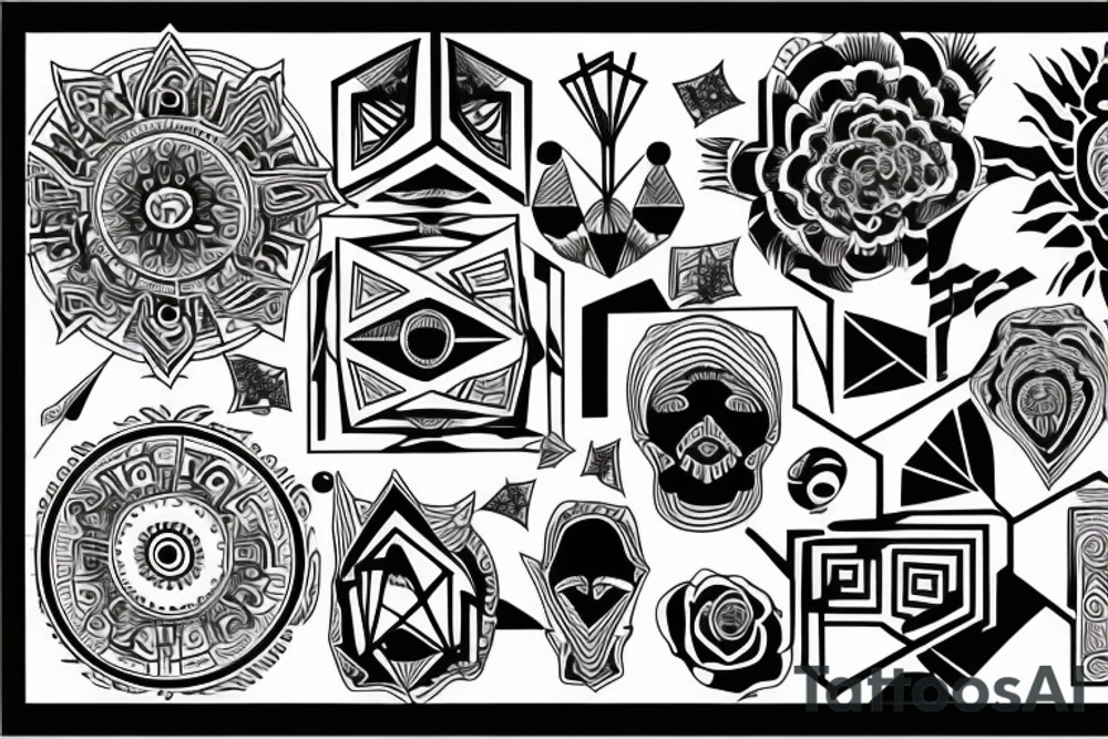 Dmt experience tattoo idea