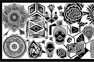 Dmt experience tattoo idea