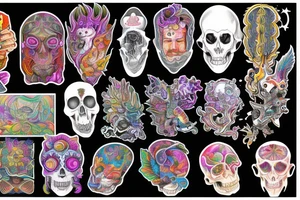 Psychedelic experience tattoo idea