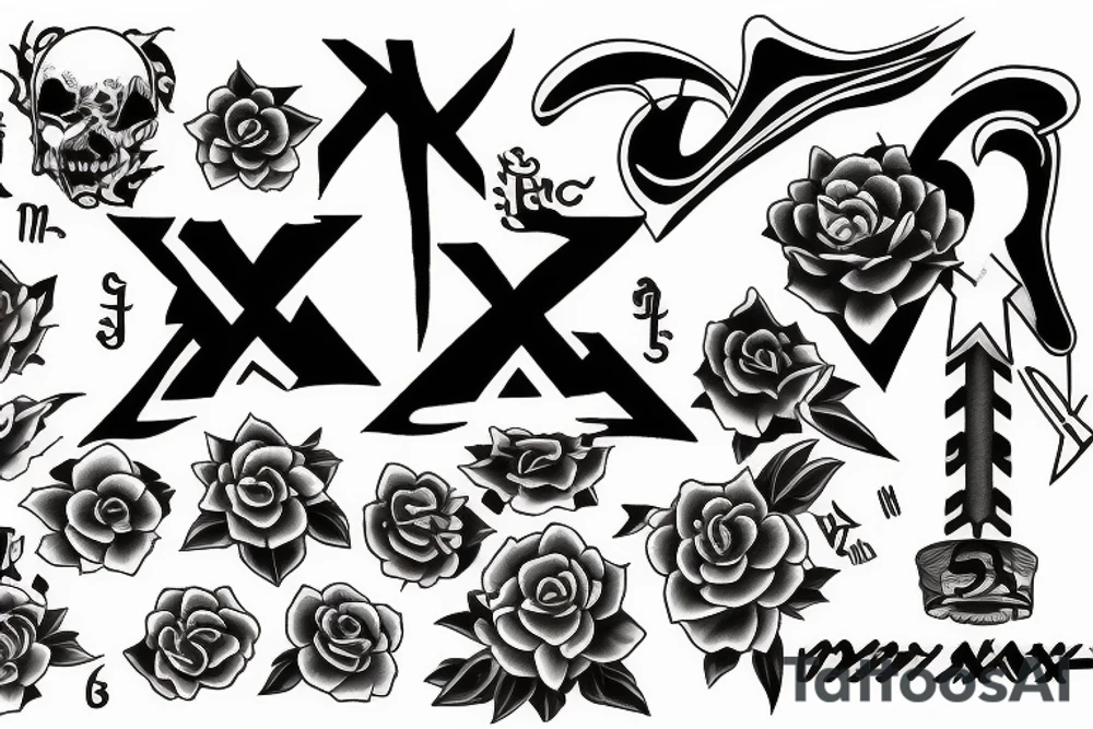 I・XXIII・MMXX tattoo idea
