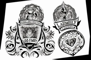 Lara family crest tattoo idea
