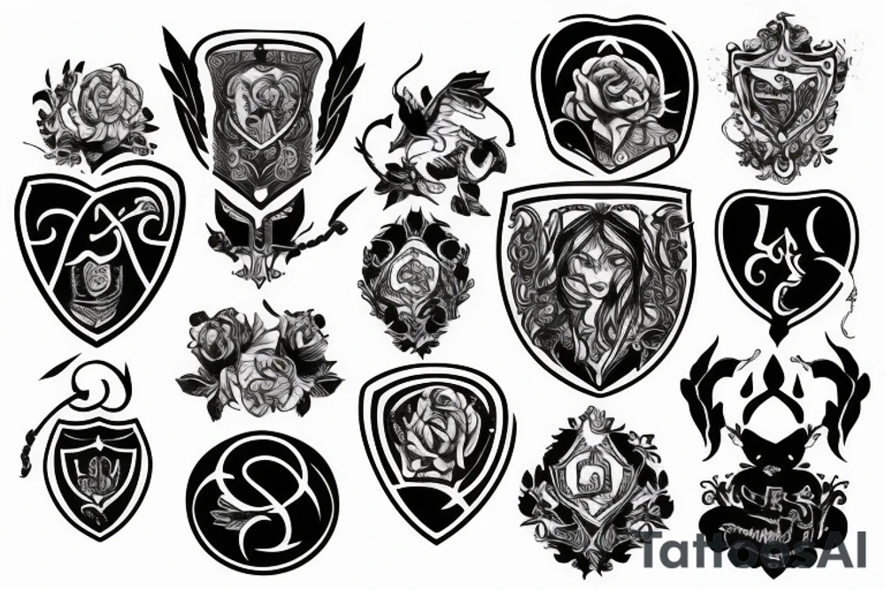 Lara family crest tattoo idea